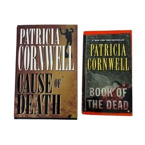Patricia Cornwell Fiction Books/Novels Lot/2 One Hardcover/1 Paperback Thrillers